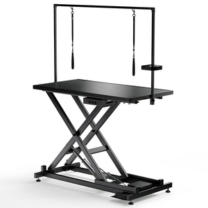 <span class=keywords><strong>Mesa</strong></span> de Peluquería Veterinaria Eléctrica con Luz LED para Mascotas, <span class=keywords><strong>Mesa</strong></span> de Peluquería <span class=keywords><strong>Canina</strong></span> Elevadora con Funciones de Limpieza para Herramientas de Peluquería de Mascotas - Product Image 5