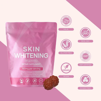 Gummies de Collagène Quotidiennes : Formule Antioxydante, Éclaircissante et Hydratante pour Adultes – Faible Teneur en Matières Grasses et en Sucre