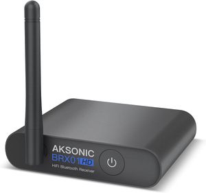 Adaptador de Audio Inalámbrico <span class=keywords><strong>Hi</strong></span>-<span class=keywords><strong>Fi</strong></span> 5.3 con DAC de Alta Fidelidad para Qualcomm CSR8675, Metálico - Product Image 1