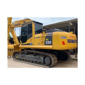 Excavadora Usada Komatsu PC220 de Marca Japonesa, Importada, de Alta Calidad, a la Venta a Bajo Precio - Product Image 1