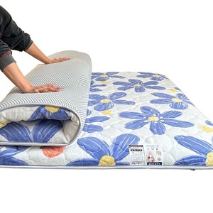 Colchón de lana de leche, colchoneta plegable acolchada y cálida, para uso doméstico, permeable al aire, antideslizante, ropa de cama suave - Product Image 5