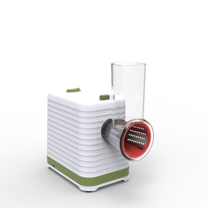 Machine à salade électrique compacte <span class=keywords><strong>Demaria</strong></span>, en plastique, pour usage domestique et industriel, trancheuse à légumes, coupe-fromage, hachoir - Product Image 2