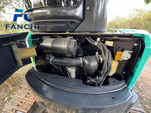 Mini-excavatrice Kobelco 55SR d'occasion en bon état, climatisation réversible, plus abordable - Product Image 2