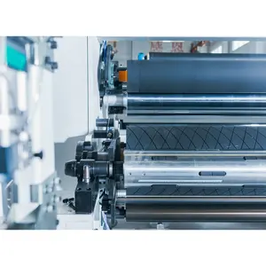 Neue Verbesserungen Mehr schicht ige Kunststofffolien-Perforation maschine voll automatisch