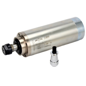 มอเตอร์สปินเดิลมอเตอร์ระบายความร้อนด้วยน้ำ2.2kW 220V/380V เส้นผ่านศูนย์กลาง80มม. 24000หมุนเครื่องแกะสลักสามเฟสระเบิด-prote - Product Image 1