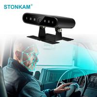 Cámara de Monitoreo de Conductor con IA STONKAM DMS con Detección de Cierre de Ojos, Alerta al Conductor y Gestión Remota para Flotas de Camiones