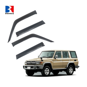 Factory Directly Sell High End tape-on Injection Deflector Window Visor for TOYOTA LAND CRUISER LC71/75/76/77/78/79 2019-2020 - Product Image 1