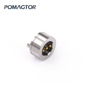 3ピンラウンドヘッド磁気スプリング式ピンコネクタ大電流利用可能 - Product Image 6