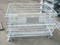 Resistente in metallo gabbie di stoccaggio durevole e soluzione salvaspazio per magazzino merci e attrezzature di stoccaggio