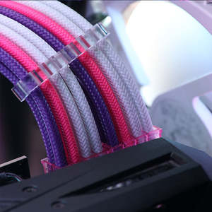 Kabel Ekstensi Lengan PSU Ekstensi Kabel Psu Ekstensi Cpu Power Supply 30Cm ATX 24pin,CPU4 + 4P, PCI-E 6 + 2P Kabel ATX - Product Image 2