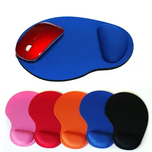 Bantalan Mouse Game warna polos EVA, Bantalan Keyboard dan Mouse Game nyaman, alas Mouse Gaming kustom untuk PC Desktop