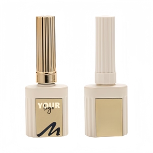 Botella de vidrio cuadrada vacía <span class=keywords><strong>para</strong></span> esmalte de <span class=keywords><strong>uñas</strong></span> de 5 ml con pincel, venta al por mayor <span class=keywords><strong>para</strong></span> esmalte de gel, logotipo personalizado, OEM - Product Image 3