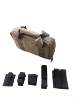 Tas Taktis Nylon 6 1000D yang Tahan Lama, Tas Senjata Taktis, Kantong Holster Tersembunyi, Tempat Mag, Kapasitas 21L, Penutup Ritsleting dan Hasp