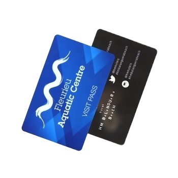 UV Printed Custom Logo PVC Blank Card 13.56MHz RFID NFC Plastic ID Card 125KHz Frequency Business Card for Business Hotel Use 1K