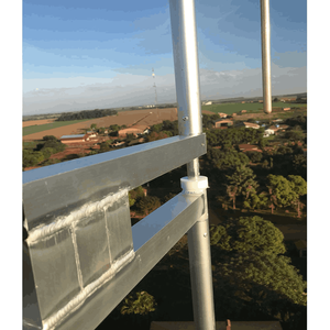 Antenne dipolaire à 2 baies, antenne émettrice FM haute puissance 1000W avec câble d'alimentation 1/2'', répartiteur de puissance - Product Image 5