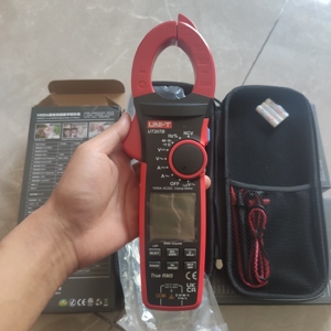 มิเตอร์วัดกระแสไฟฟ้าแบบหนีบ UNI-T รุ่น UT207B วัดกระแสกระชาก 1000A True RMS สำหรับงาน HVAC วัดโวลต์ โอห์ม แบบมัลติมิเตอร์ - Product Image 3