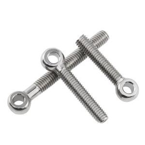 JD Stainless Steel Swivel Bolts M5 M6 M8 M10 M12 Fisheye Type With Holes GB798 Standard Grade B A2-70 Construction Industry - Product Image 1