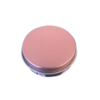 5g petit pot de crème rond boîte en métal mini boîte cosmétique en fer blanc avec couvercles