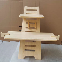 Escritorio Plegable Portátil Ajustable 2021, Superventas, con Logotipo Personalizado para Dormitorio o Escuela, Diseño Minimalista en Madera Contrachapada