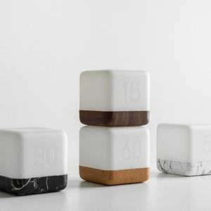 Lámpara de Noche LED con Cubo Mágico Giratorio, Recargable, Protección Ocular, para Dormitorio, Mesa de Noche, con Función de Sirena - Product Image 3