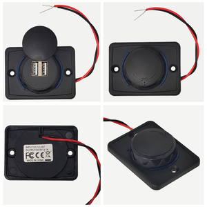 <span class=keywords><strong>Cargador</strong></span> USB para Autobús, 12V 24V, Puerto USB para Coche, Toma de Corriente DC 12V 24V, Doble Puerto USB para Autobús, 5V 3.1A, <span class=keywords><strong>Cargador</strong></span> para Coche - Product Image 2