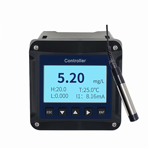 Sonde de mesure de l'<span class=keywords><strong>oxygène</strong></span> dissous en ligne pour <span class=keywords><strong>le</strong></span> traitement des eaux usées et l'aquaculture, utilisant des méthodes de fluorescence membranaire, mesure du DO - Product Image 3