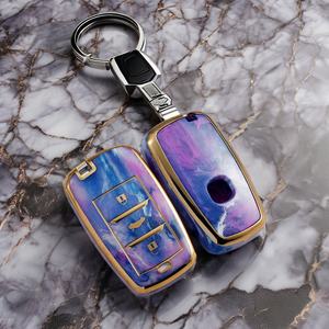 الأكثر مبيعًا غطاء من الجلد TPU المخصص لمفاتيح السيارة غلاف عصري لمفاتيح السيارة لتويوتا أعلى ملحق للسيارات - Product Image 3