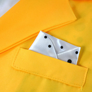 Costume de cosplay The Mask, animation de pointe, costume long jaune pour homme adulte, tenue d'Halloween - Product Image 2