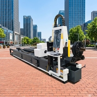 Máquina de Corte Láser CNC de Fibra para Tubos Metálicos Cuadrados y Redondos de Alta Eficiencia y Precisión, Máquina de Corte Láser para Tubos Internos