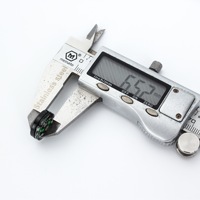 Boussole en plastique lumineuse de 16mm, pour l'alpinisme, le camping, Portable, haute précision, lettrage anglais, type portable