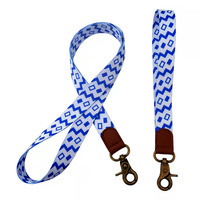 Lanière de médaille Lanière de médaille imprimée par sublimation Sangle avec logo imprimé multicolore