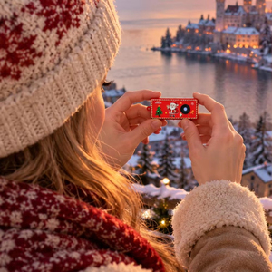 Mini caméra numérique portable pour enfants X X7 Noël, enregistreur photo et vidéo 1080P, écran 0,96 pouce, cadeau de vacances - Product Image 3