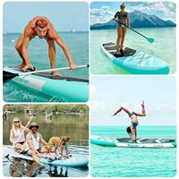 FBsport Équipement de Kitesurf Planche de Surf Foil Tablas Paddle Surf Stand Up Paddle Board Gonflable pour la Pêche