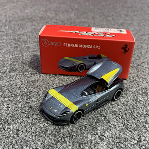 Bburago 1:64 Modellini Auto in Metallo <span class=keywords><strong>Ferrari</strong></span> SF90 SP1 599GTO F50 458Spider 488GTB Speciale LAF, Famosi Modelli Hobby per Bambini e Adulti - Product Image 6