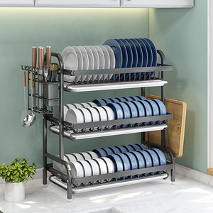 Organizador de Baño de 2 Niveles para Debajo del Fregadero YOTO, Accesorios de Cocina, Estante de Almacenamiento de Utensilios de Cocina, Porta <span class=keywords><strong>Vajilla</strong></span> - Product Image 1
