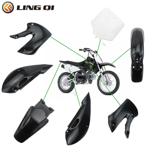 LINGQI修正KLX110オートバイ部品ダートバイクプラスチックフェアリングフェンダーキットとナンバープレートKLX 110 <span class=keywords><strong>KX65</strong></span> DRZ110 RM65用 - Product Image 6