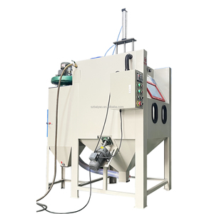 Machine <span class=keywords><strong>de</strong></span> <span class=keywords><strong>sablage</strong></span> <span class=keywords><strong>automatique</strong></span> pour le nettoyage des métaux, <span class=keywords><strong>cabine</strong></span> <span class=keywords><strong>de</strong></span> <span class=keywords><strong>sablage</strong></span> avec panier rotatif - Product Image 2