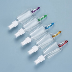 Bouteille atomiseur en plastique pour désinfectant pour les mains, 10 pièces, bouteilles d'atomiseur, support de voyage en plein air, bouteille rechargeable, 30ml 50ml <span class=keywords><strong>60ml</strong></span> - Product Image 4