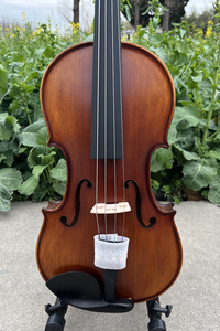 Sinomusik Venta Caliente Nuevo Satén Rojo Oscuro Marrón Llama Arce <span class=keywords><strong>Viola</strong></span> MAT700 - Product Image 4