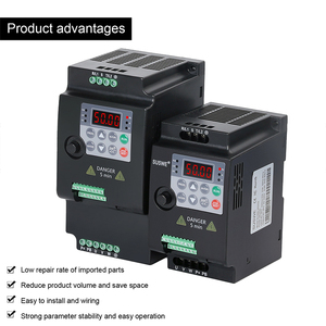Compact Mini Vector Frequency Converter with Voltage Current <strong>Overload</strong> Short-circuit Protection <strong>Functions</strong> RS485 Optional - Product Image 3
