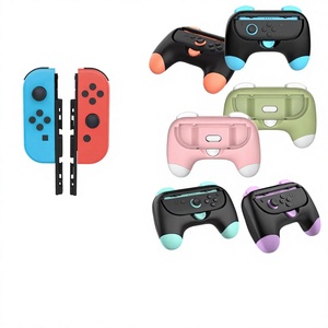 TNS-3163S Lot de 2 poignées de manette pour Switch/Switch/NS OLED, support simple, accessoires de jeu - Product Image 1