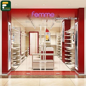 Exhibidor de Ropa Contemporáneo para Tienda, Mostrador de Ropa, Mueble de Vidrio para Tienda - Product Image 2