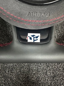 <span class=keywords><strong>Volant</strong></span> en cuir perforé à fond plat de style RS <span class=keywords><strong>SLine</strong></span> personnalisé pour Audi A3 A4 B7 A6 C7 R8 RS3 A7 RS5 RS6 A8 Q5 Q8 - Product Image 4