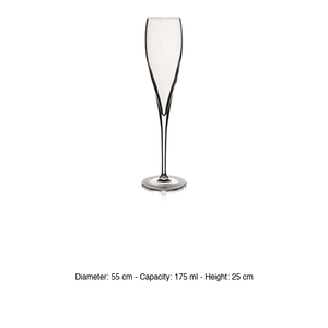 Verre à vin Luigi Bormioli Perlage Flut 17,5 cl, fournitures pour restaurants, fournitures pour bars, vente en gros - Product Image 3