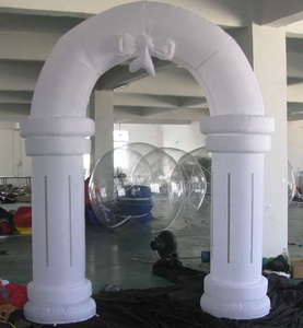 Blanco caliente venta boda arco inflable inflables fiesta entrada arco K4008 - Product Image 1