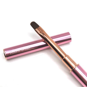 طلاء جل مسطح بالأشعة فوق البنفسجية من جانبين شخصي بجودة جيدة فرشاة منشئ جل للشعر الصناعي مع فرشاة مبطنة - Product Image 5