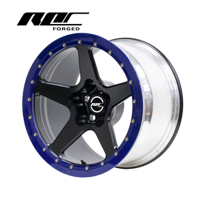 Jantes Roc Custom Drag Beadlock à 5 branches pour Muscle Car, 17 et 18 pouces, pour <span class=keywords><strong>Dodge</strong></span> Challenger Charger Audi R8 <span class=keywords><strong>Shelby</strong></span> <span class=keywords><strong>GT500</strong></span> - Product Image 1