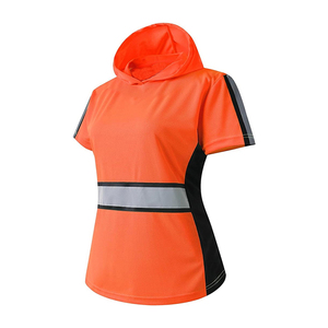 Fabricante de China Logotipo personalizado Manga Construcción industrial Minería Hombres Camisa DE TRABAJO reflectante de seguridad reflectante de alta visibilidad - Product Image 5