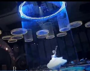 2023NEW rideau d'eau graphique numérique rond <span class=keywords><strong>fontaine</strong></span> musicale rideau de pluie pour scène d'événements - Product Image 4