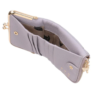 Versión coreana de lujo del mini estuche para tarjetas con cremallera y diseño de dibujos animados para mujer, con forro de poliéster. - Product Image 5